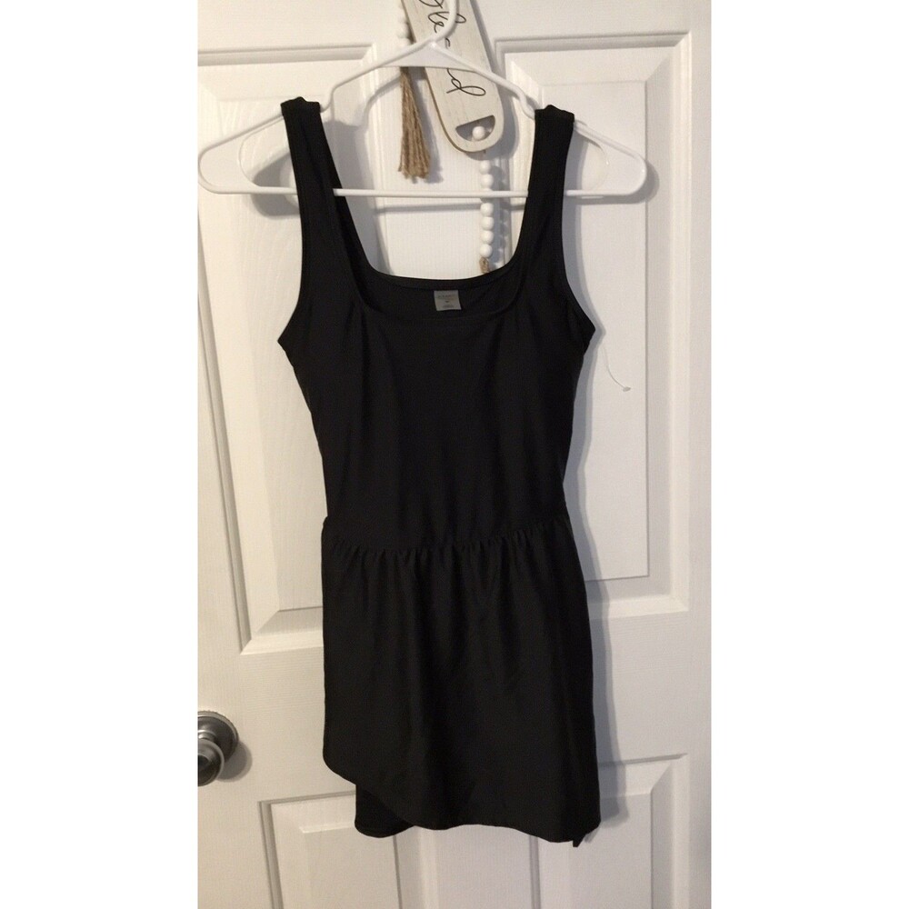 Old Navy Square Neck Bathing Suit Swim Dress Sz XS Stretch Womens Tie Side